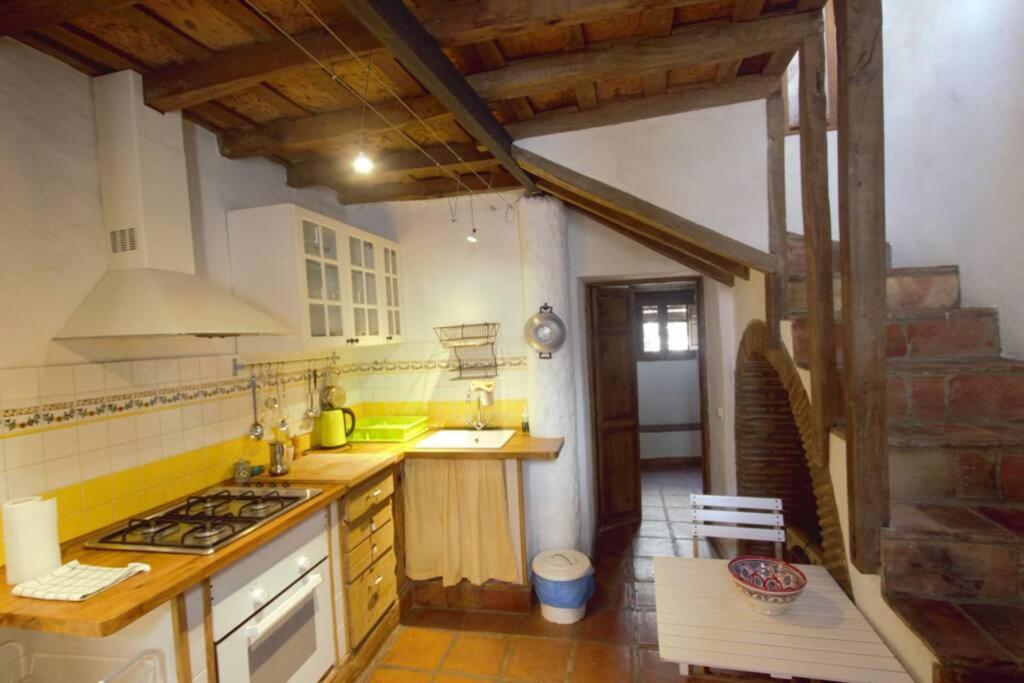 Casa En Fortaleza Medieval Castellar de la Frontera Buitenkant foto