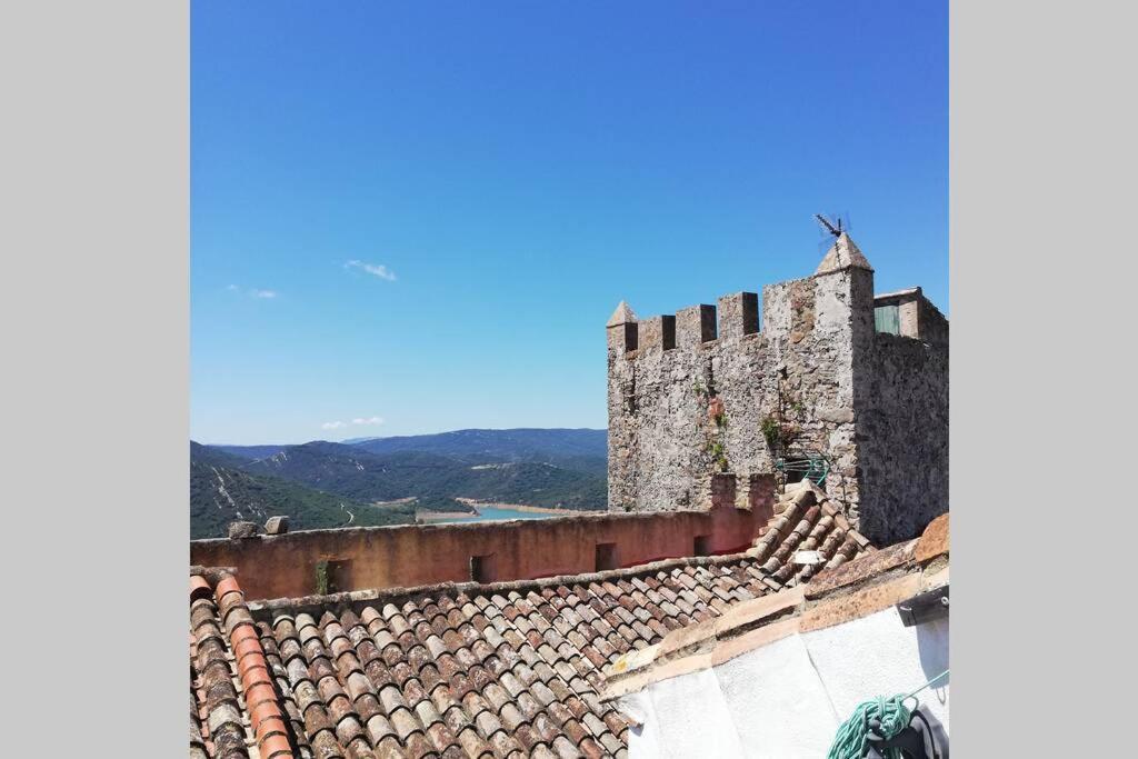 Casa En Fortaleza Medieval Castellar de la Frontera Buitenkant foto